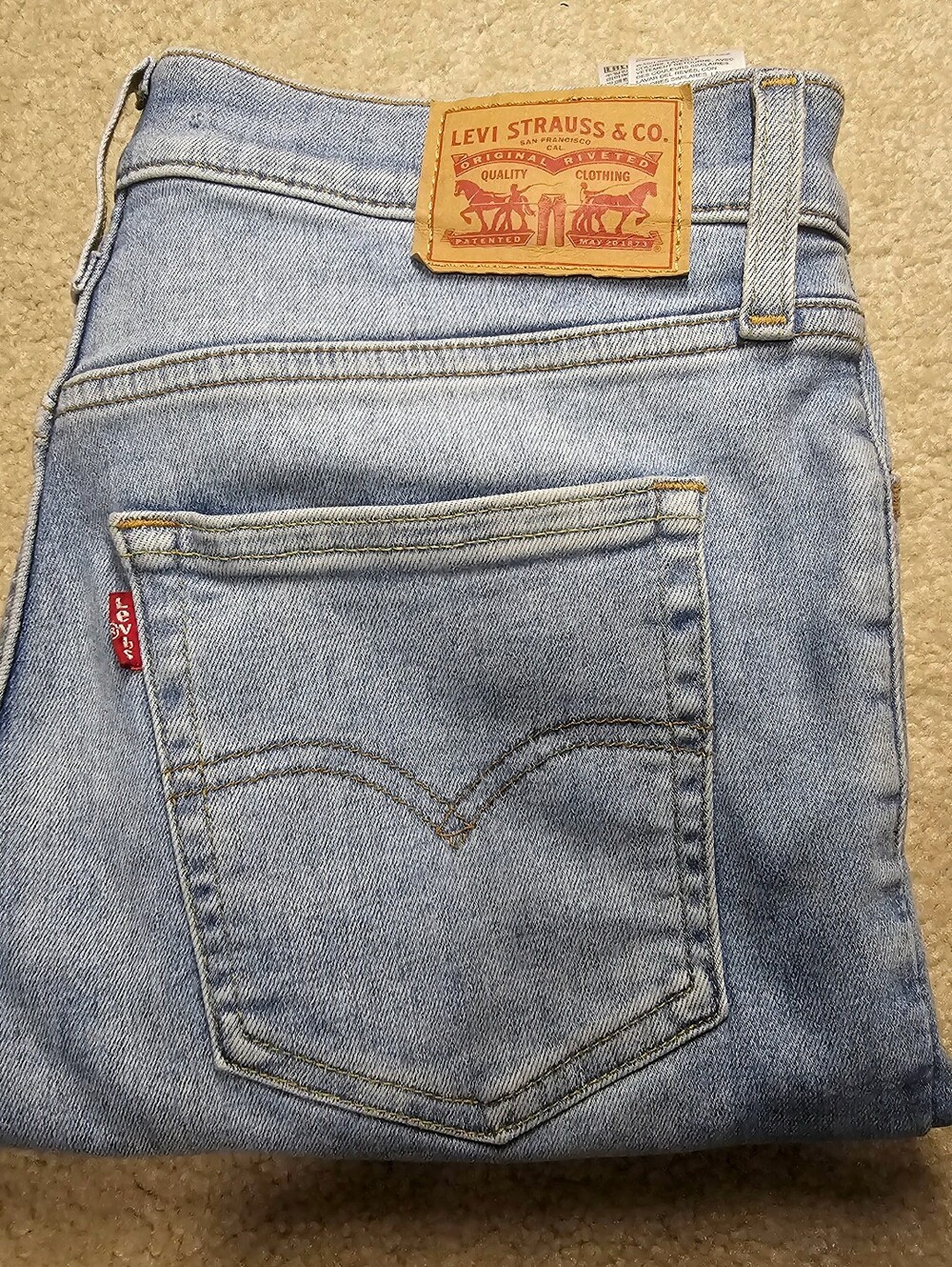 Women's Levis High Rise Super Skinny Jeans
